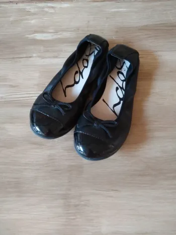 Ballerines vernis noires bopy