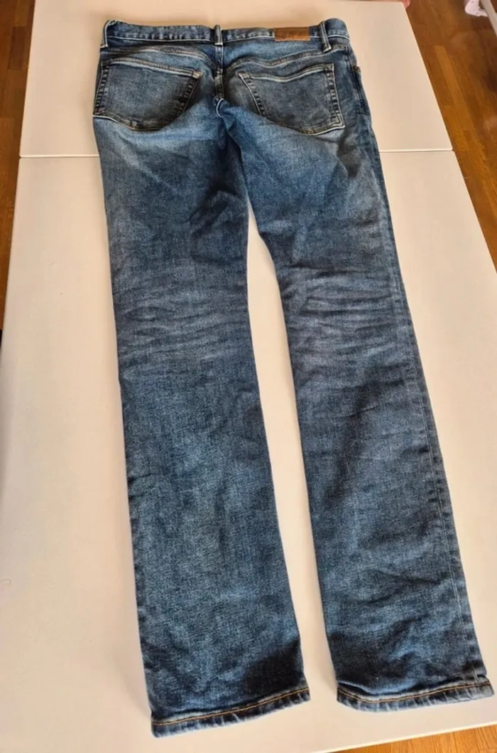 Jeans GAP Skinny 30 x 32 bleu délavé 
#mygigihomme - photo numéro 4