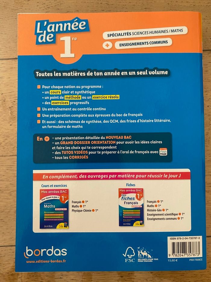 Livre scolaire première tout le programme - photo numéro 5