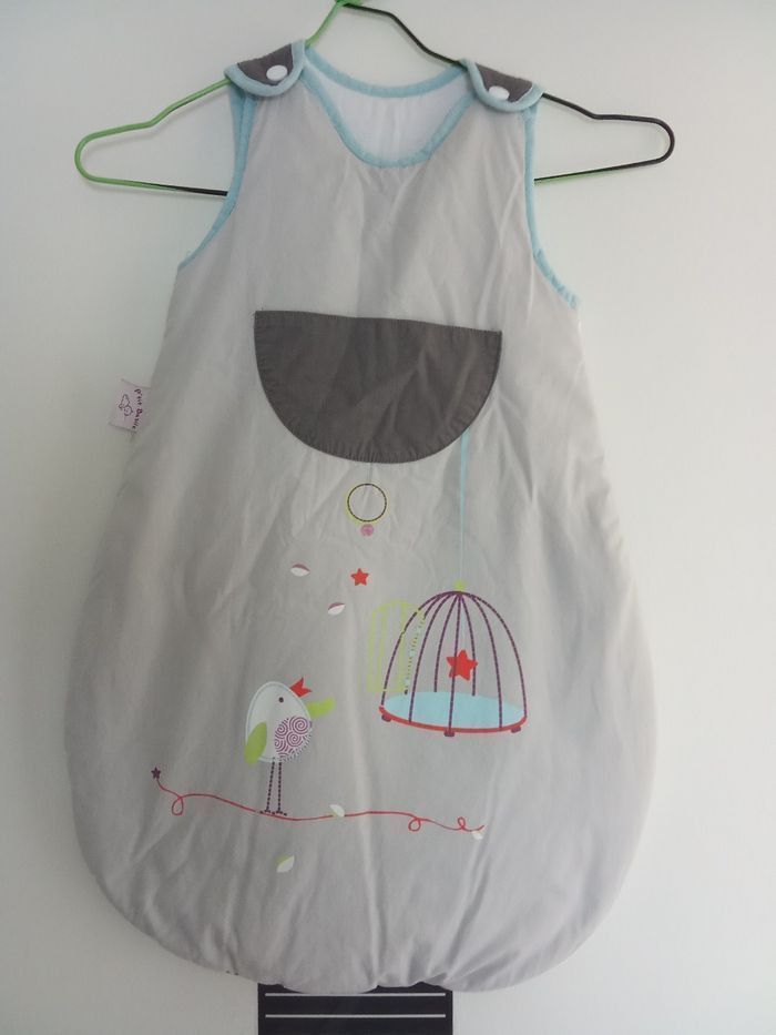 Turbulette hiver garçon, fille, mixte 0, 6 mois gris, beige, motif, chaude, hiver, Tog 2 , 64 cm