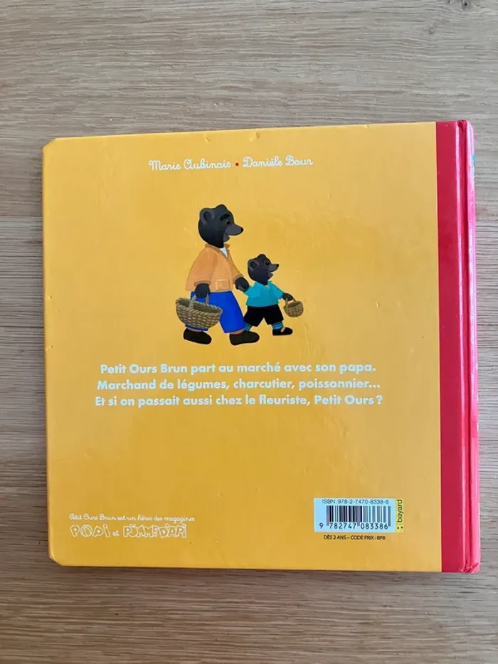 Livre petit ours brun - photo numéro 3