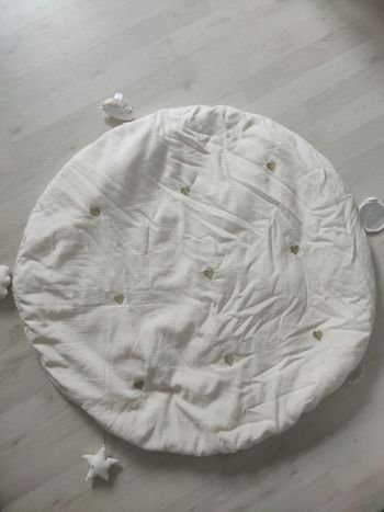 Tapis d'éveil rose pâle