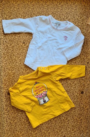 Lot tee-shirts taille 6mois multimarques