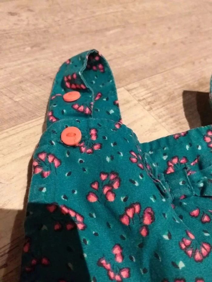 Combinaison short 6mois dpam - photo numéro 3