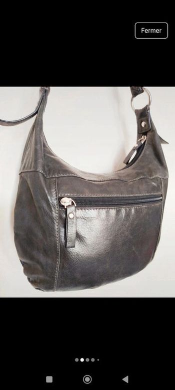 Sac à main cuir Katana