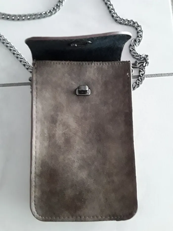 Sac cuir marron - photo numéro 3