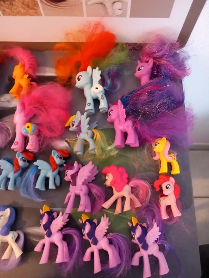 Lot de petits poneys - photo numéro 3