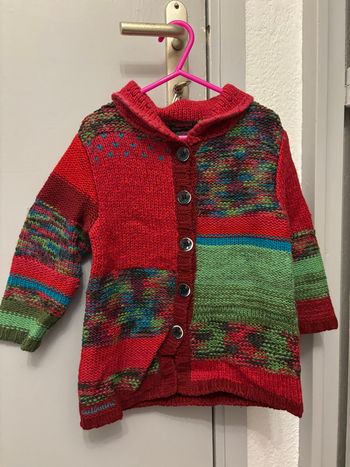 Gilet long en laine catimini 4 ans 