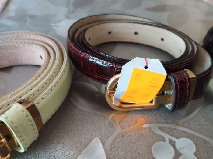 Lot de trois ceintures femme neuves taille 38/46 - photo numéro 2