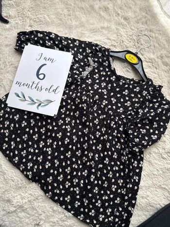 Robe légère à fleur 74 cm zeeman