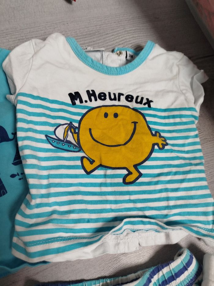 Lot vêtements été taille 3 mois - photo numéro 7