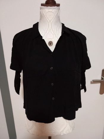 Chemise courte guess taille S noire