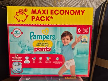 Couches pampers pants T6