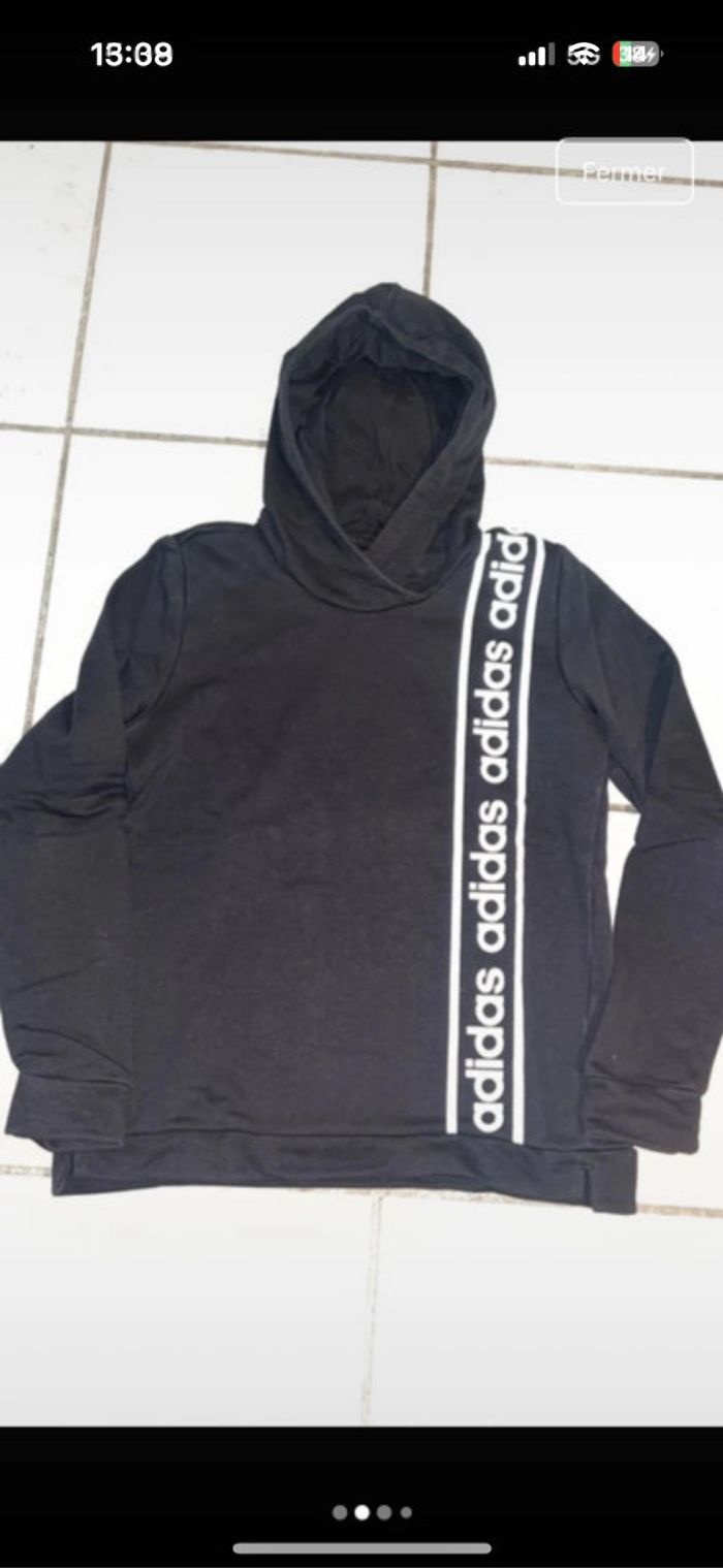 Sweat adidas a capuche taille M