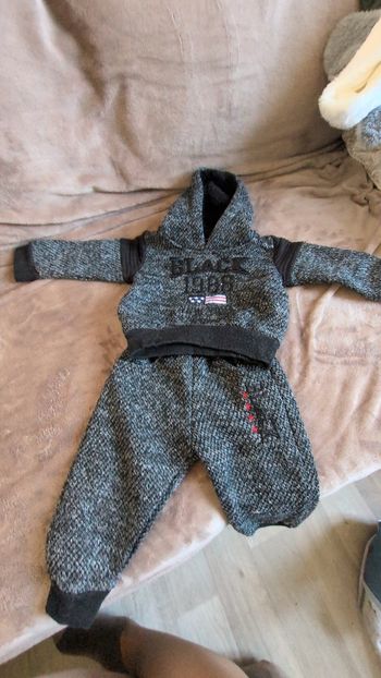 Ensemble garçon laine 6 mois