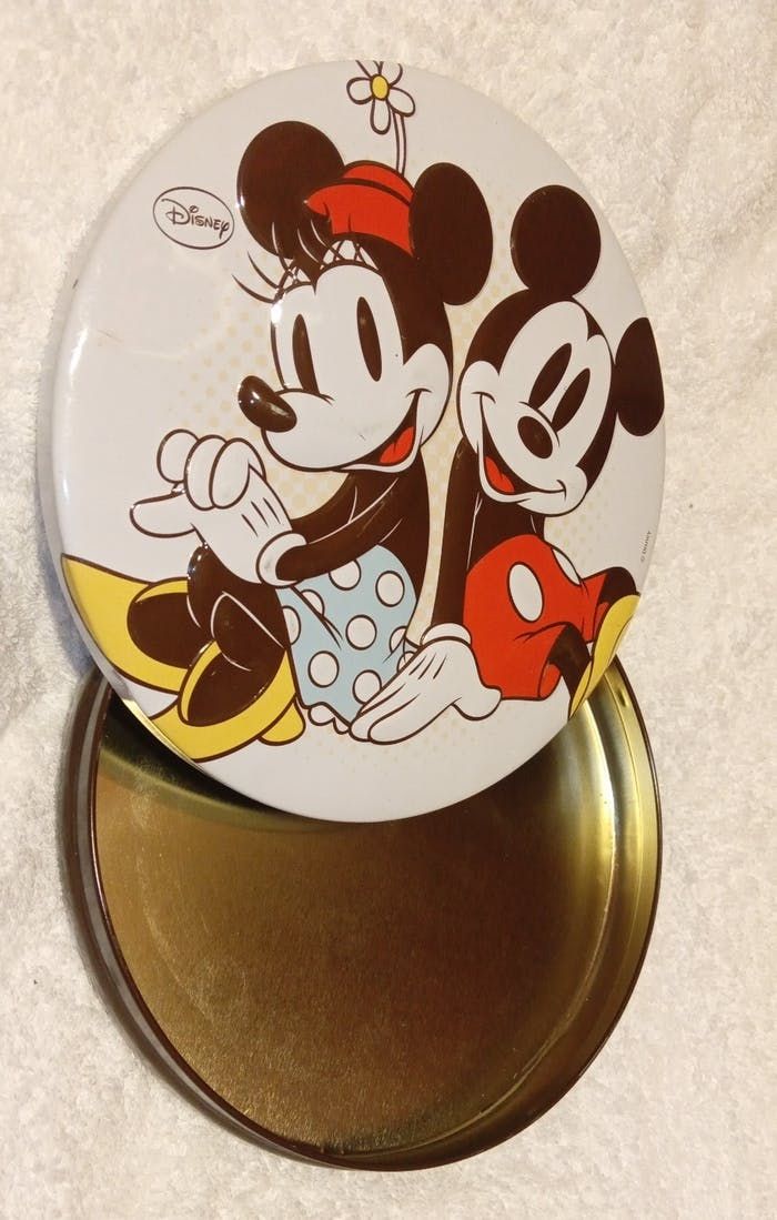Boîte vintage Mickey et Minnie