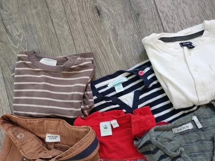 Lot vêtements garçon 6 mois - photo numéro 3