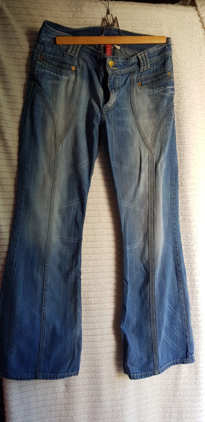 Jean large Divided