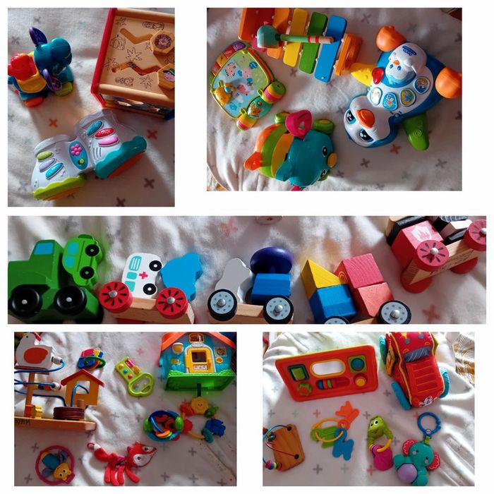 Jouets d'éveil moteur Bébé - Hochet et balle à saisir - Développement