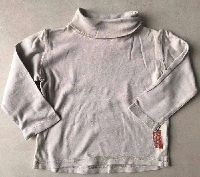 T-shirt pull col roulé 3 ans