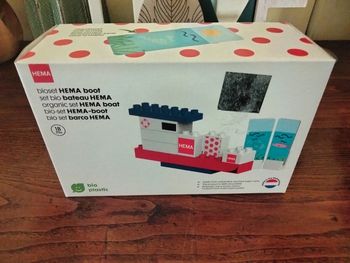 Boîte Lego Duplo bateau hema à partir de 18 mois en plastique bio