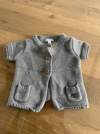 Gilet courte manches verbaudet 6 mois