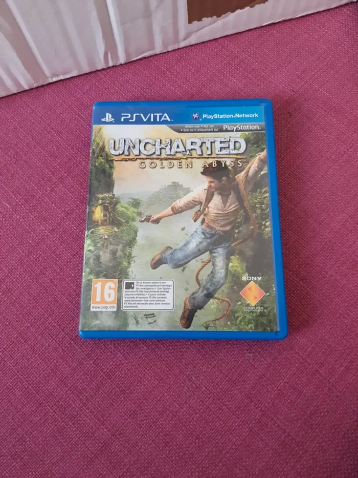 Jeu uncharted golden abyss ps vita psvita