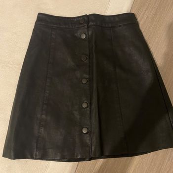 Jupe simili cuir