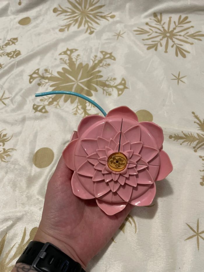 Polly Pocket vintage année 90 nénuphar rose - photo numéro 2