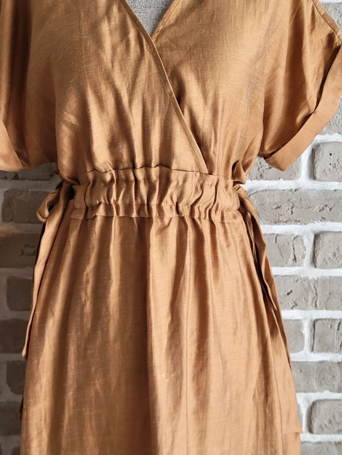 Robe d'été camel Camaïeu - photo numéro 3