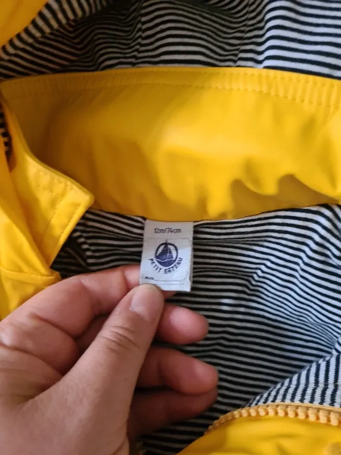 ciré petit bateau 12mois mixte - photo numéro 2