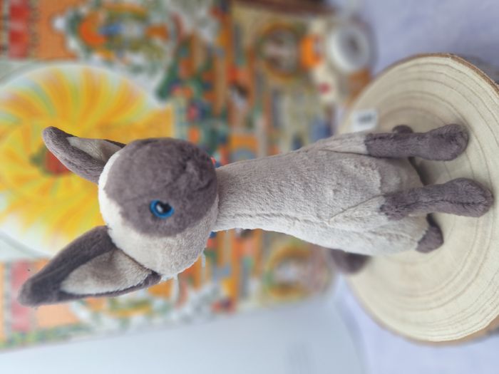 Peluche Jellycat chat siamois Iris neuf et authentique plus commercialisée retired - photo numéro 4