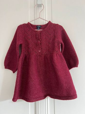 Robe bordeaux kiabi 6 mois