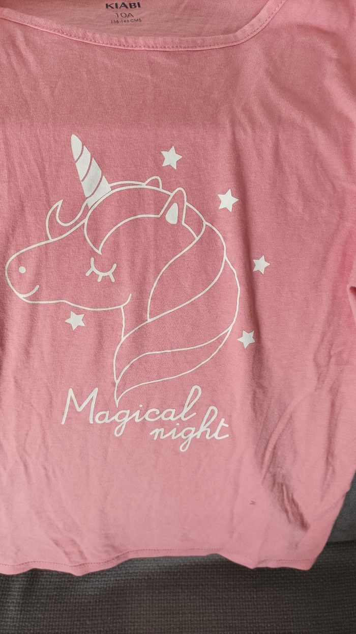 Lot 2 t-shirt manches longues fille - photo numéro 2