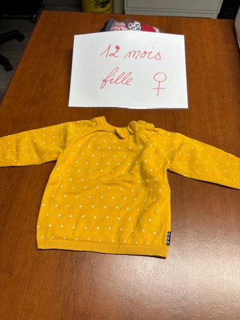 Pull jaune