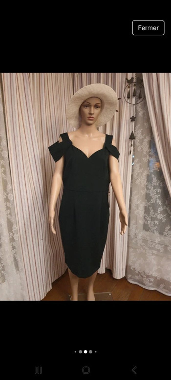 Robe de ceremoniem verte Jolie Moi Eur 44 neuve - photo numéro 4