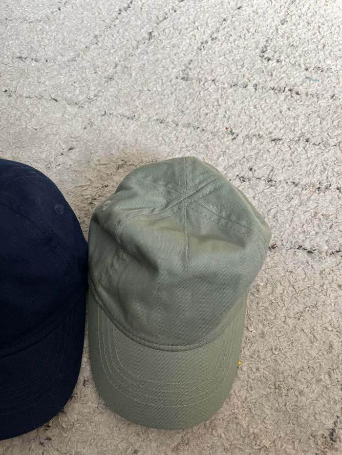 Lot de deux casquettes bébé - photo numéro 3