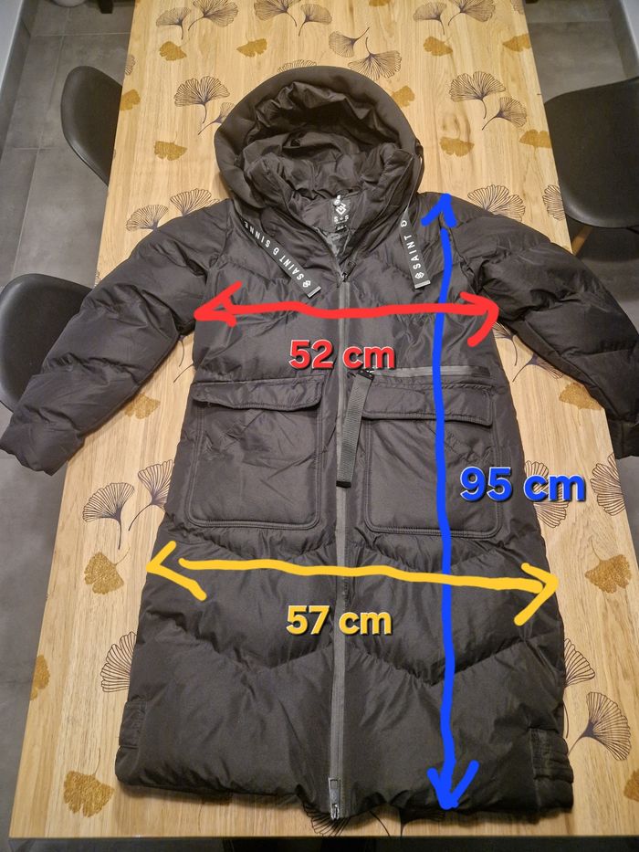 Doudoune manteau long  Saint & Sinner neuf - photo numéro 6
