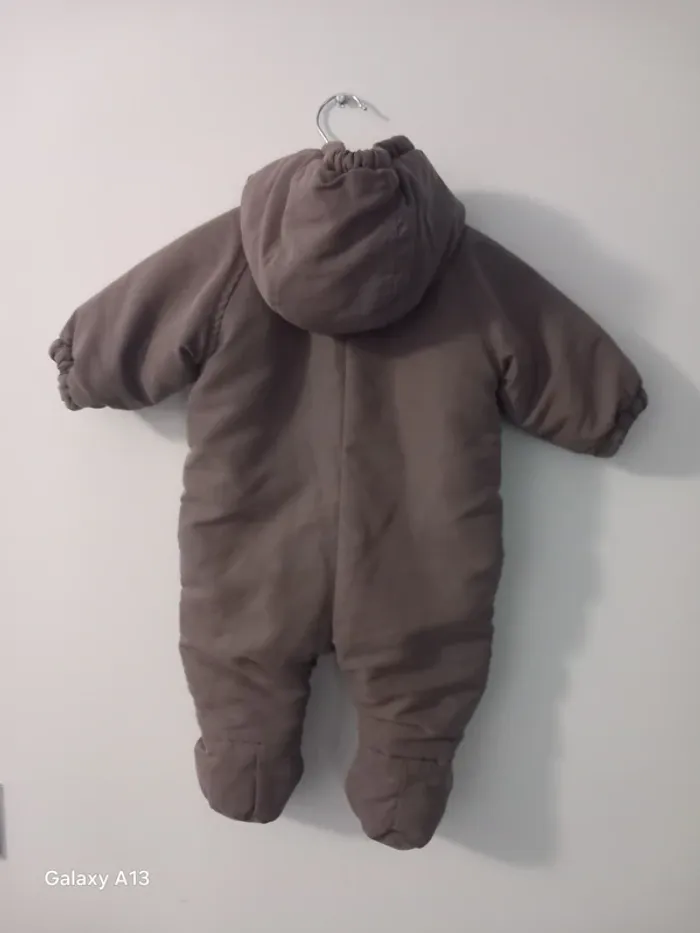 Combi bébé combinaison chaude garçon fille - photo numéro 2