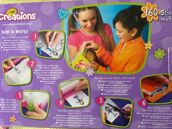 Jeu Sticker Studio de Crayola