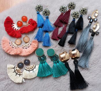 Lot de boucles d'oreilles Mango