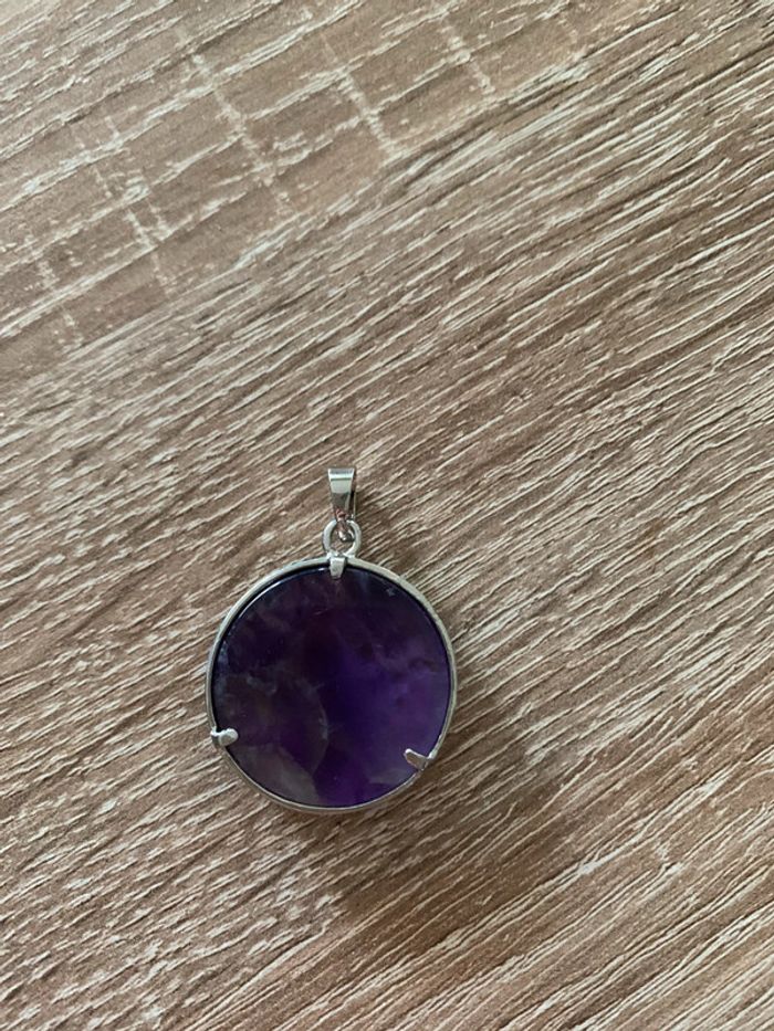 Pendentif améthyste arbre de vie - photo numéro 4