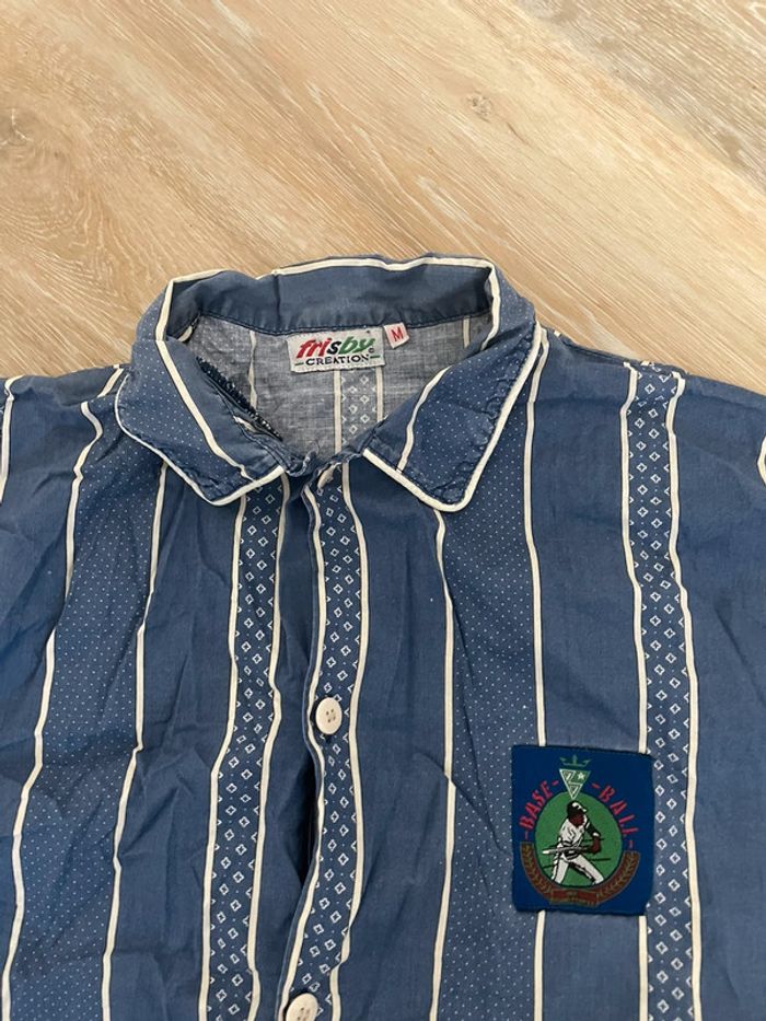 Chemise vintage frisby base ball - photo numéro 3