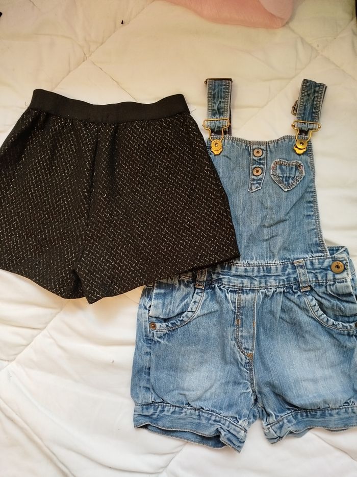 Lot jupe et short