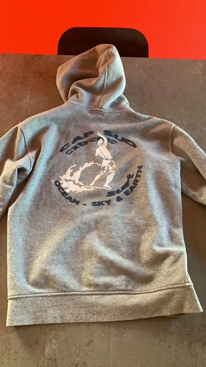 Sweat-shirt zippé ( Cap Sud ) - photo numéro 5