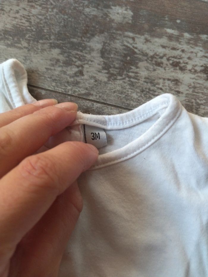 Lot tee shirt garçon 3 mois - photo numéro 2