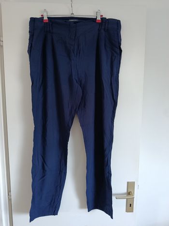 Pantalon marine Camaïeu