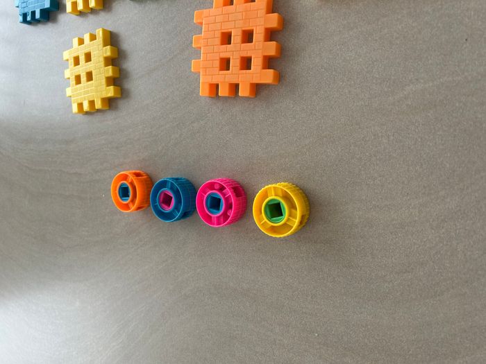Maxi lot de blocs de construction 82 pièces - photo numéro 2