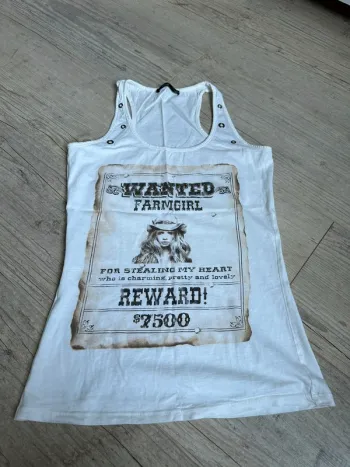 Débardeur blanc mim