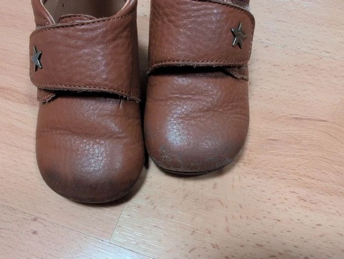 Baby star unisex - chaussons marron - photo numéro 3